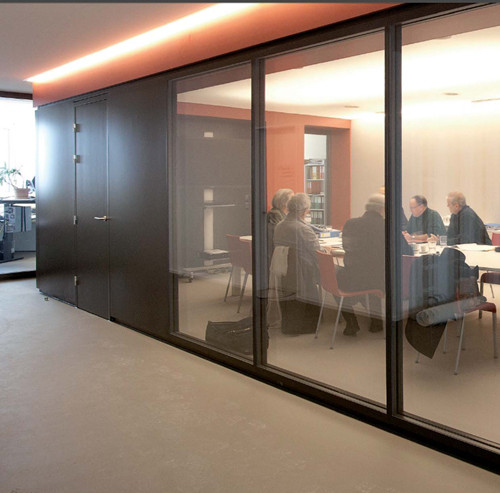 木飾麵或、鋼麵板隔牆-馬爾斯成品隔斷